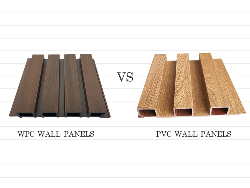 Comparison of the decorative advantages of WPC and PVC materials