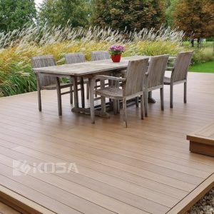 Commercial composite decking